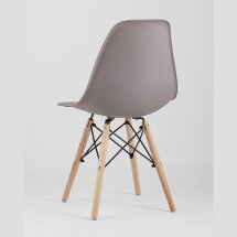 Стул Eames Style DSW темно-бежевый x4 (разборный каркас)