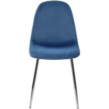 OLD Стул PESCARA UF910-18 NAVY BLUE, велюр  М-City