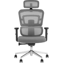 Кресло офисное TopChairs Techno серый