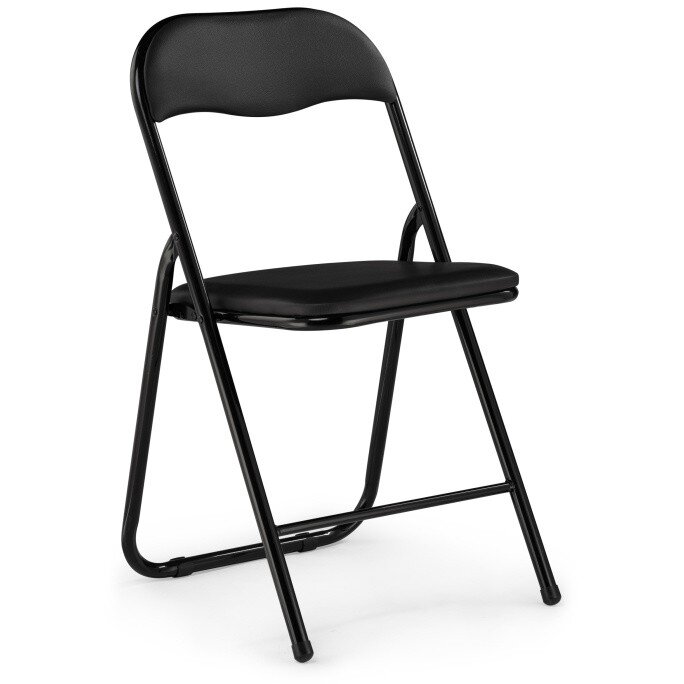 Стул на металлокаркасе Fold 1 складной black / black Стул на металлокаркасе Fold 1 складной black / black