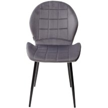 Стул FLOWER BLUVEL-14 GREY, велюр М-City