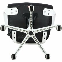 Кресло офисное BRABIX PREMIUM &quot;Prime EX-515&quot;, пластик белый, ткань, черное, 531812