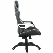 Кресло компьютерное BRABIX &quot;Techno Pro GM-003&quot;, экокожа, черное/серое, вставки серые, 531814