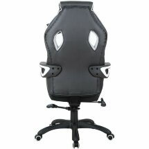 Кресло компьютерное BRABIX &quot;Techno Pro GM-003&quot;, экокожа, черное/серое, вставки серые, 531814
