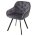 Стул GALE 360 град. поворот. BLUVEL-14 GREY, велюр/ черный каркас, М-City 