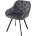 Стул GALE 360 град. поворот. BLUVEL-14 GREY, велюр/ черный каркас, М-City 