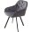 Стул GALE 360 град. поворот. BLUVEL-14 GREY, велюр/ черный каркас, М-City 