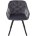 Стул GALE 360 град. поворот. BLUVEL-14 GREY, велюр/ черный каркас, М-City 