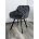 Стул GALE 360 град. поворот. BLUVEL-14 GREY, велюр/ черный каркас, М-City 