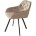 Стул GALE 360 град. поворот. BLUVEL-40 BEIGE, велюр/ черный каркас, М-City 
