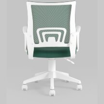 Кресло офисное TopChairs ST-BASIC-W зеленый крестовина пластик белый