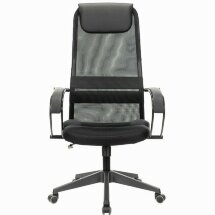 Кресло офисное BRABIX PREMIUM &quot;Stalker EX-608 PL&quot;, ткань-сетка/кожзам, черное, 532090