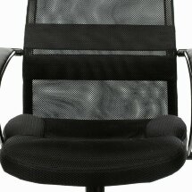 Кресло офисное BRABIX PREMIUM &quot;Stalker EX-608 PL&quot;, ткань-сетка/кожзам, черное, 532090