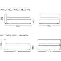 Кровать NEXT 1600