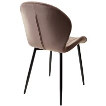 Стул FLOWER BLUVEL-38 LATTE, велюр М-City