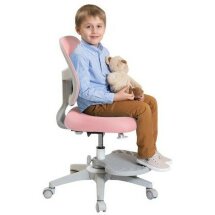 Кресло детское RIFFORMA-22 розовое